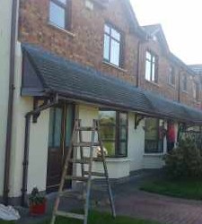 Painting exterior of house – Sallins, Co.Kildare